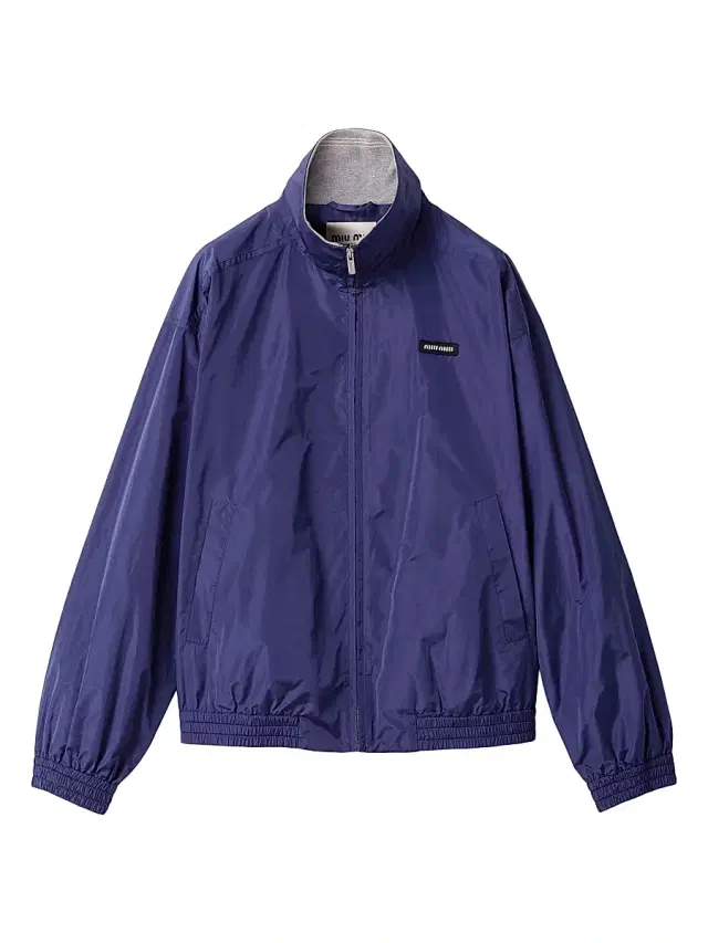Women's Technical Poplin Blouson Jacket - Blue