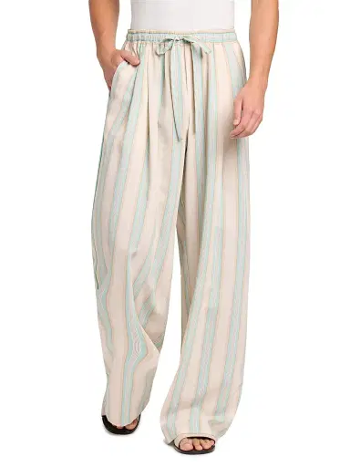 Dolce & Gabbana Men's Tela Striped Drawstring Pants - Rigato - Size 42 | Thumbnail 3