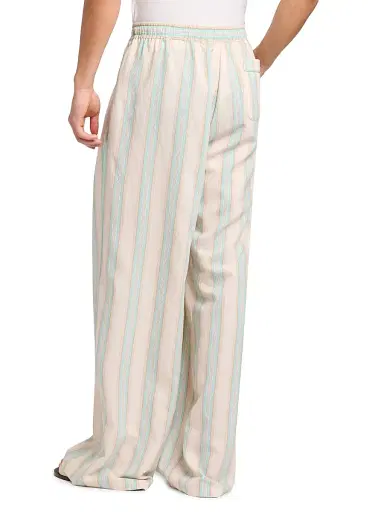 Dolce & Gabbana Men's Tela Striped Drawstring Pants - Rigato - Size 42 | Thumbnail 5