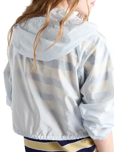 Prada Women's Lightweight Re-Nylon Jacket - Crystal - Size 8 | Thumbnail 3