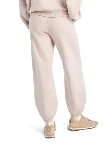 Favorite Daughter Women's The Fatigue Sisters Cotton-Cashmere Barrel Joggers - Blush Pink - Size XS | Thumbnail 4