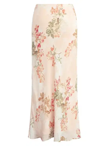 Favorite Daughter Women's The Favorite Floral Georgette Maxi Skirt | Thumbnail 5 Favorite Daughter Women's The Favorite Floral Georgette Maxi Skirt | Thumbnail 5