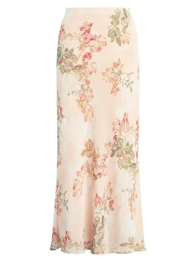 Favorite Daughter Women's The Favorite Floral Georgette Maxi Skirt | Thumbnail 1 Favorite Daughter Women's The Favorite Floral Georgette Maxi Skirt | Thumbnail 1