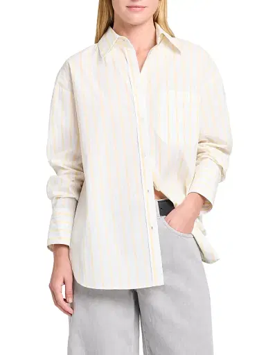 TWP Women's Big Joe Striped Cotton Shirt | Thumbnail 2 TWP Women's Big Joe Striped Cotton Shirt | Thumbnail 2