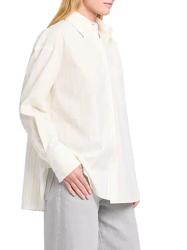 TWP Women's Big Joe Striped Cotton Shirt | Thumbnail 3 TWP Women's Big Joe Striped Cotton Shirt | Thumbnail 3