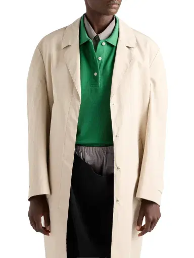 Prada Women's Piqué Polo Shirt - Green - Size 10 | Thumbnail 2 Prada Women's Piqué Polo Shirt - Green - Size 10 | Thumbnail 2