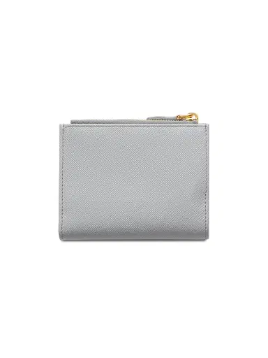 Prada Women's Saffiano Leather Wallet - Grey | Thumbnail 3