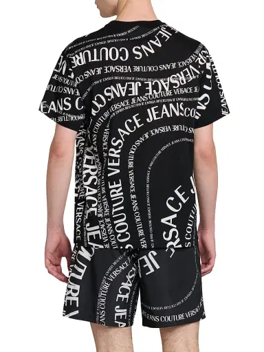 Versace Jeans Couture Men's Logo Print T-Shirt | Thumbnail 5 Versace Jeans Couture Men's Logo Print T-Shirt | Thumbnail 5