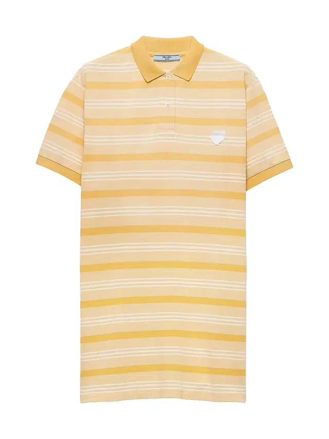 Women's Bayadere Stripe Pique Mini Dress - Yellow