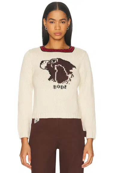 BODE Spaniel Sweater | Thumbnail 1 BODE Spaniel Sweater | Thumbnail 1