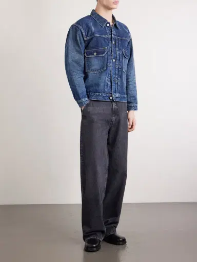 FULLCOUNT Type 2 Fear of the Dark Selvedge Denim Jacket - Men | Thumbnail 2