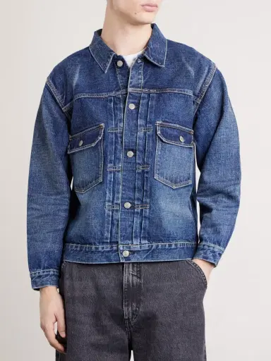 FULLCOUNT Type 2 Fear of the Dark Selvedge Denim Jacket - Men | Thumbnail 3