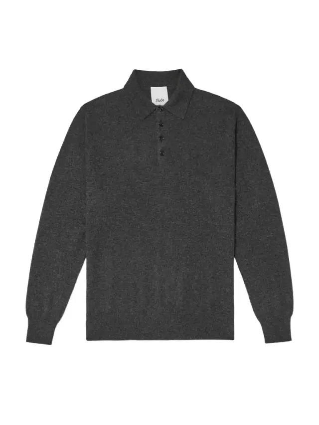 Allude Cashmere Polo Shirt - Men