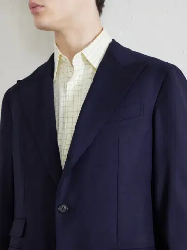 dunhill Cavendish 170s Wool Blazer - Men | Thumbnail 5