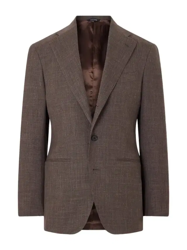 Saman Amel Slim-Fit Wool, Silk and Linen-Blend Suit Jacket - Men