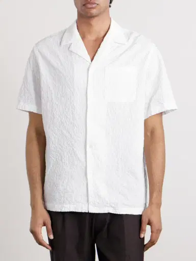 Altea Hadley Seersucker Cotton Shirt - Men | Thumbnail 3 Altea Hadley Seersucker Cotton Shirt - Men | Thumbnail 3