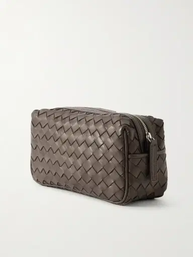 Officine Creative Armour 014 Woven Leather Wash Bag - Men | Thumbnail 2 Officine Creative Armour 014 Woven Leather Wash Bag - Men | Thumbnail 2