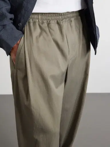 A Kind Of Guise Wewa Wide-Leg Lyocell, Cotton Linen-Blend Trousers - Men | Thumbnail 5