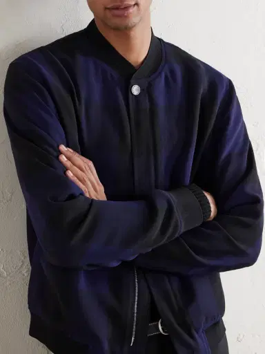 Givenchy Checked Twill Varsity Jacket - Men | Thumbnail 5 Givenchy Checked Twill Varsity Jacket - Men | Thumbnail 5