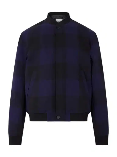 Givenchy Checked Twill Varsity Jacket - Men | Thumbnail 1 Givenchy Checked Twill Varsity Jacket - Men | Thumbnail 1