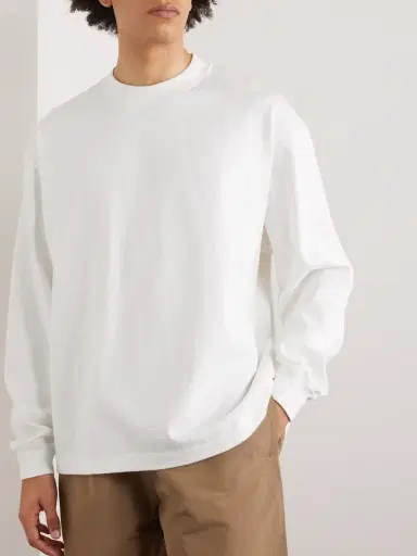 Kaptain Sunshine Suvin Cotton-Jersey T-Shirt - Men | Thumbnail 3