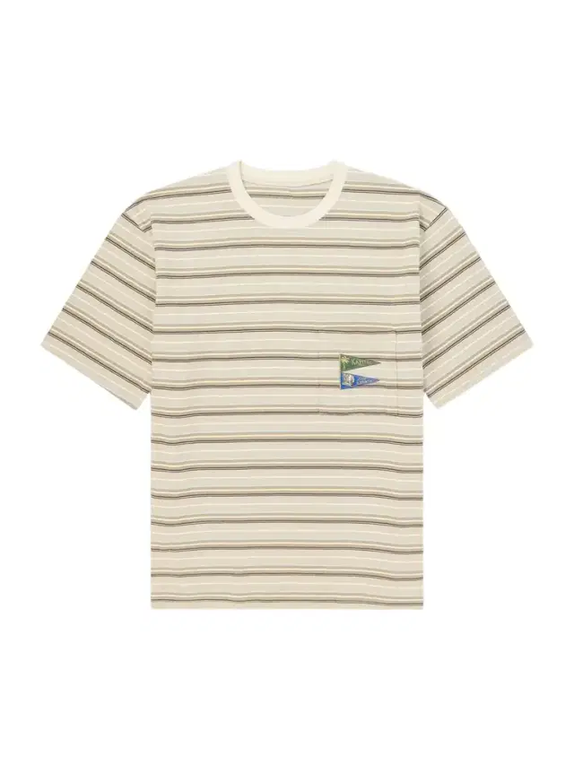 KAPITAL Logo-Appliquéd Striped Cotton-Jersey T-Shirt - Men