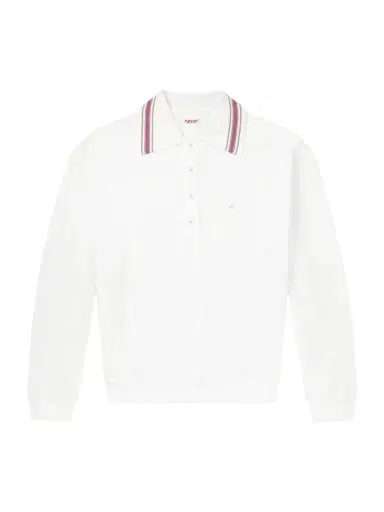 KAPITAL Box Striped Embroidered Cotton-Piqué Polo Shirt - Men | Thumbnail 1