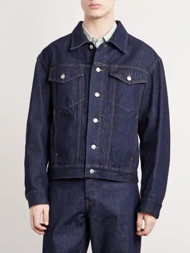 Dries Van Noten Denim Trucker Jacket - Men | Thumbnail 3 Dries Van Noten Denim Trucker Jacket - Men | Thumbnail 3