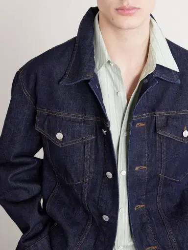Dries Van Noten Denim Trucker Jacket - Men | Thumbnail 5 Dries Van Noten Denim Trucker Jacket - Men | Thumbnail 5