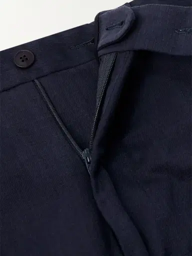 Saman Amel Amo Straight-Leg Pleated Silk and Linen-Blend Suit Trousers - Men | Thumbnail 6 Saman Amel Amo Straight-Leg Pleated Silk and Linen-Blend Suit Trousers - Men | Thumbnail 6