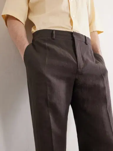 A Kind Of Guise Linen Tailored Wide Trousers - Men | Thumbnail 6 A Kind Of Guise Linen Tailored Wide Trousers - Men | Thumbnail 6
