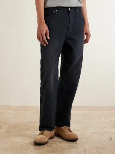 Visvim Fluxus 01 Straight-Leg Garment-Dyed Distressed Cotton-Corduroy Trousers - Men | Thumbnail 3 Visvim Fluxus 01 Straight-Leg Garment-Dyed Distressed Cotton-Corduroy Trousers - Men | Thumbnail 3