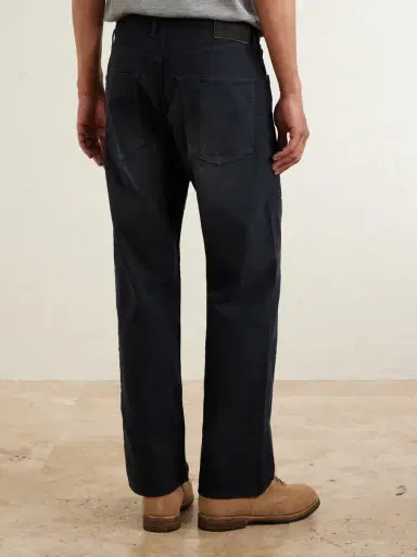 Visvim Fluxus 01 Straight-Leg Garment-Dyed Distressed Cotton-Corduroy Trousers - Men | Thumbnail 4 Visvim Fluxus 01 Straight-Leg Garment-Dyed Distressed Cotton-Corduroy Trousers - Men | Thumbnail 4