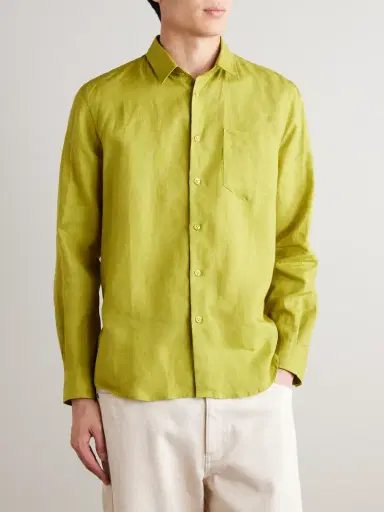 Vilebrequin Caroubis Linen Shirt - Men | Thumbnail 3