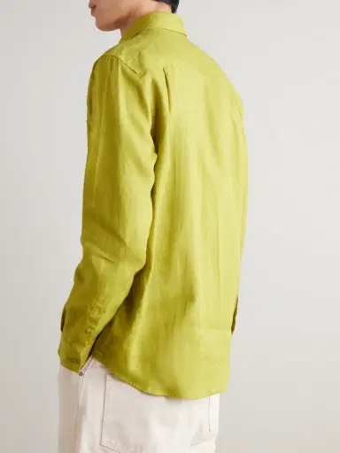 Vilebrequin Caroubis Linen Shirt - Men | Thumbnail 4