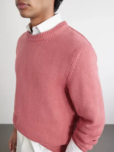 Slowear Slim-Fit Cotton Sweater - Men | Thumbnail 5
