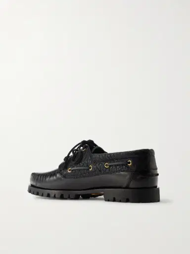 Vinny's Aztec Leather Boat Shoes - Men | Thumbnail 4 Vinny's Aztec Leather Boat Shoes - Men | Thumbnail 4