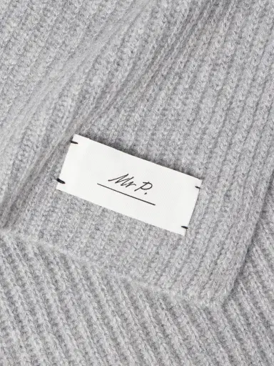 MR P. Ribbed Cashmere Scarf - Men | Thumbnail 3