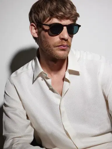 Tom Ford Prescott Round-Frame Tortoiseshell Acetate Sunglasses - Men | Thumbnail 4