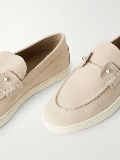 Christian Louboutin Chambeliboat Full-Grain Nubuck Loafers - Men | Thumbnail 5 Christian Louboutin Chambeliboat Full-Grain Nubuck Loafers - Men | Thumbnail 5