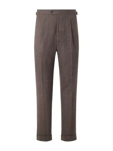 Saman Amel Amie Straight-Leg Wool, Silk and Linen-Blend Suit Trousers - Men | Thumbnail 1 Saman Amel Amie Straight-Leg Wool, Silk and Linen-Blend Suit Trousers - Men | Thumbnail 1