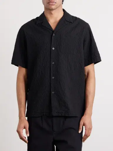 Altea Hadley Seersucker Cotton Shirt - Men | Thumbnail 3 Altea Hadley Seersucker Cotton Shirt - Men | Thumbnail 3