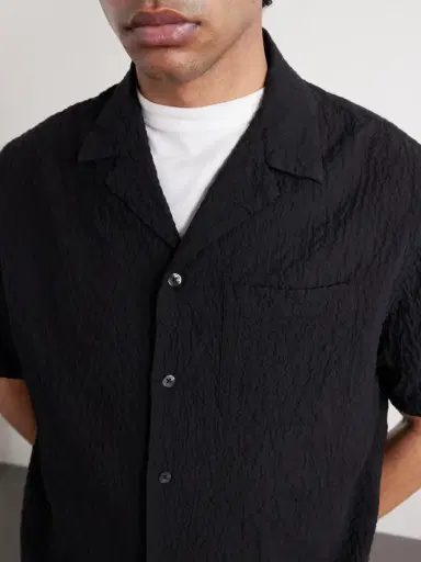 Altea Hadley Seersucker Cotton Shirt - Men | Thumbnail 5 Altea Hadley Seersucker Cotton Shirt - Men | Thumbnail 5