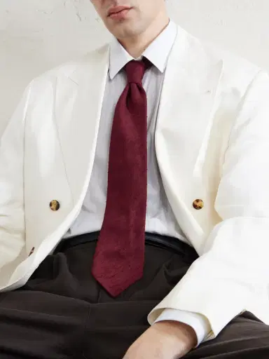 Rubinacci 9cm Silk Tie - Men | Thumbnail 3