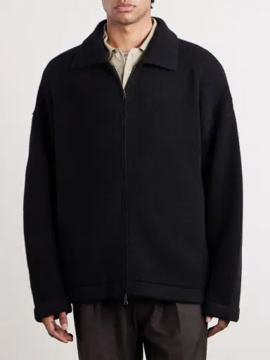 The Elder Statesman Hunter Cashmere Zip-Up Sweater - Men | Thumbnail 3 The Elder Statesman Hunter Cashmere Zip-Up Sweater - Men | Thumbnail 3