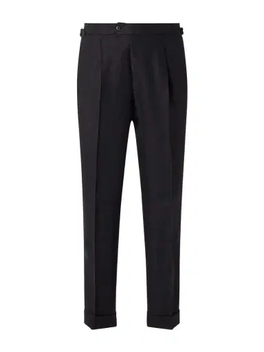 Saman Amel Amie Straight-Leg Linen Suit Trousers - Men | Thumbnail 1