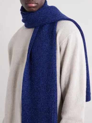 MR P. Wool and Cashmere-Blend Scarf - Men | Thumbnail 2