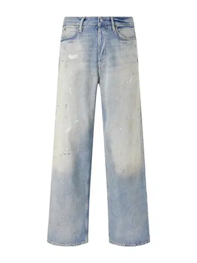 Acne Studios Straight-Leg Distressed Jeans - Men | Thumbnail 1