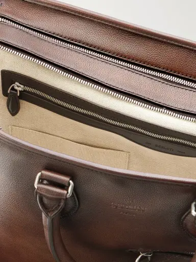Berluti 2 Jours Neo Venezia Leather Briefcase - Men | Thumbnail 6