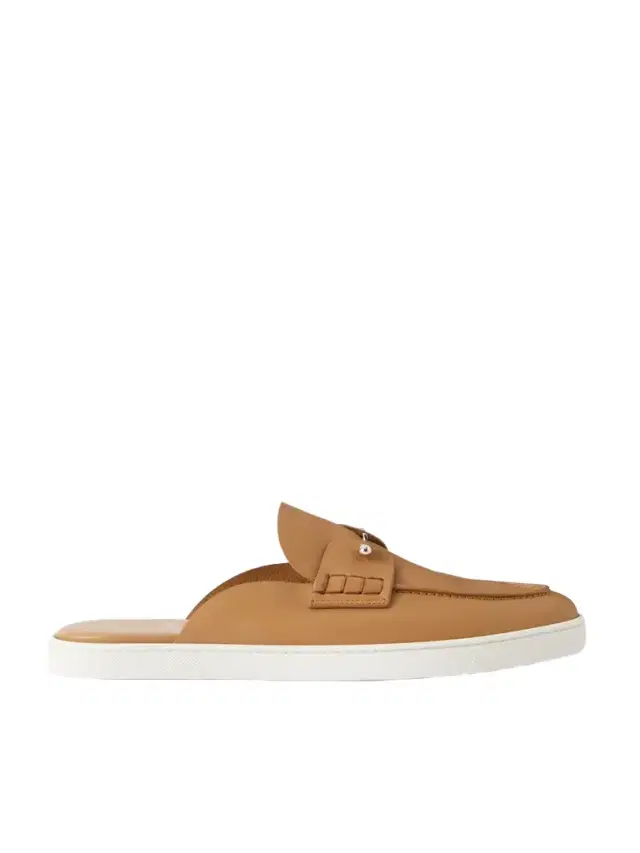 Chanme Embellished Leather Mules - Men